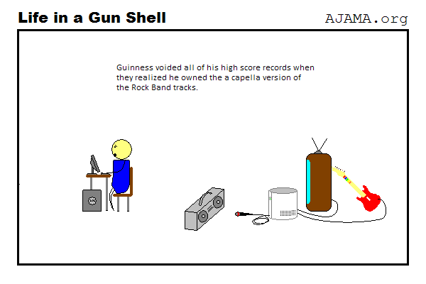 Cheating at Rock Band